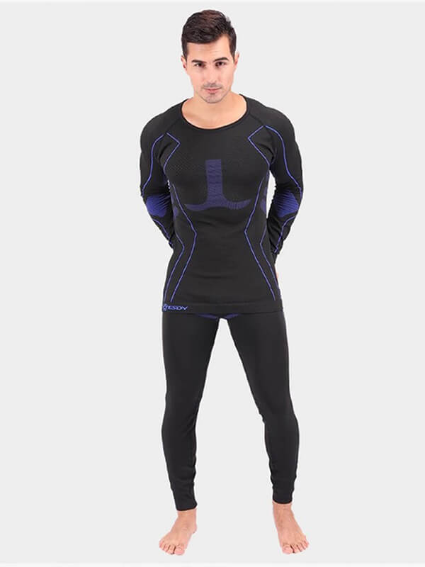 John Snow Winter Warmers Fleece-Thermo-Baselayer-Set für Herren