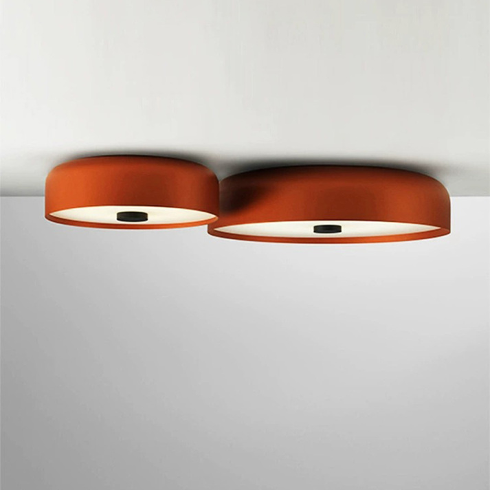 Luvano Deckenleuchte Retro Nordic LED flach