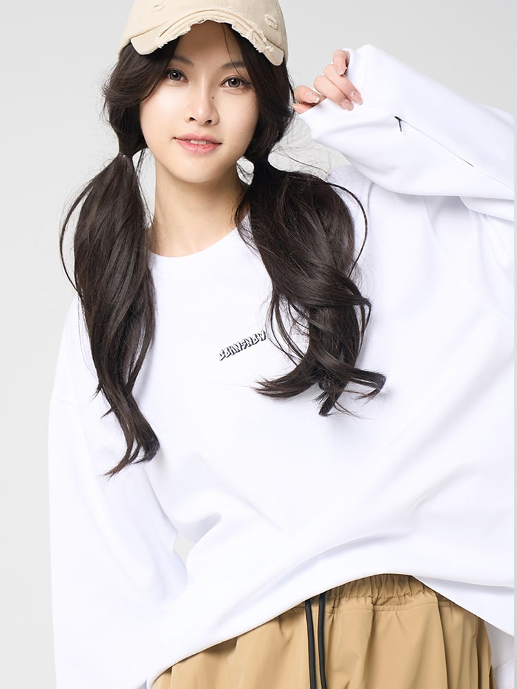 John Snow Chill Relax Sweater Top für Damen