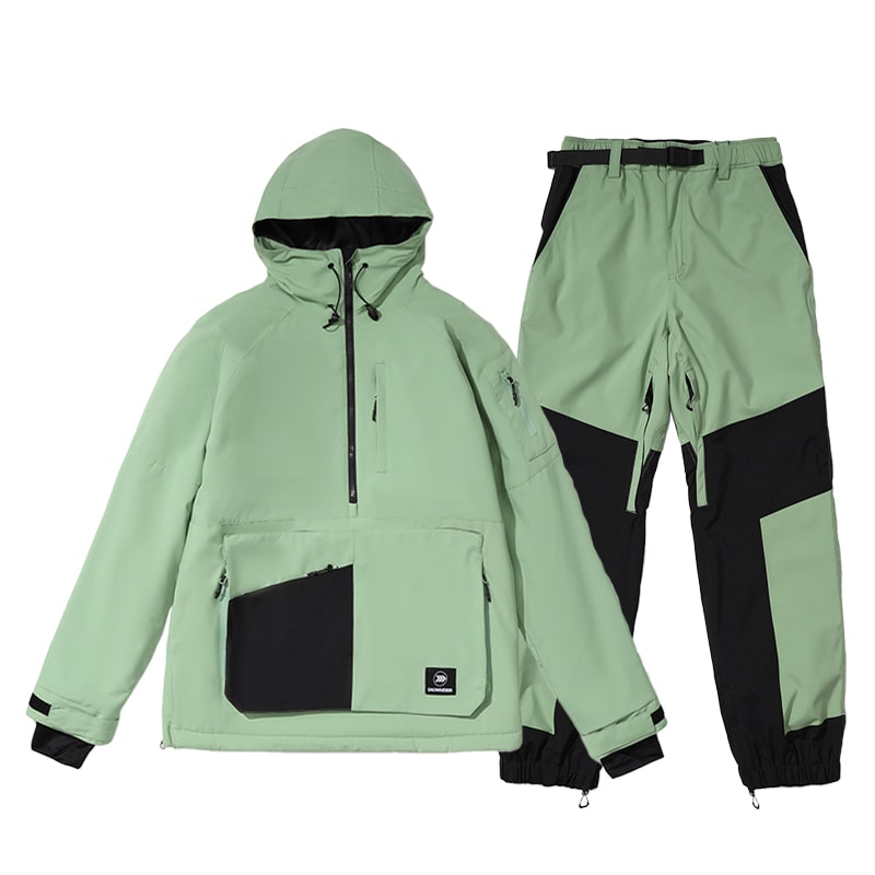 Herren Mountain Pro Anorak wasserdichte Schneeanzug-Sets