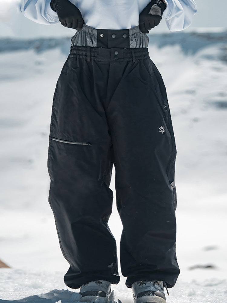 John Snow ChillMotion Allwetter-Snowboardhose für Damen, Baggy Cargo