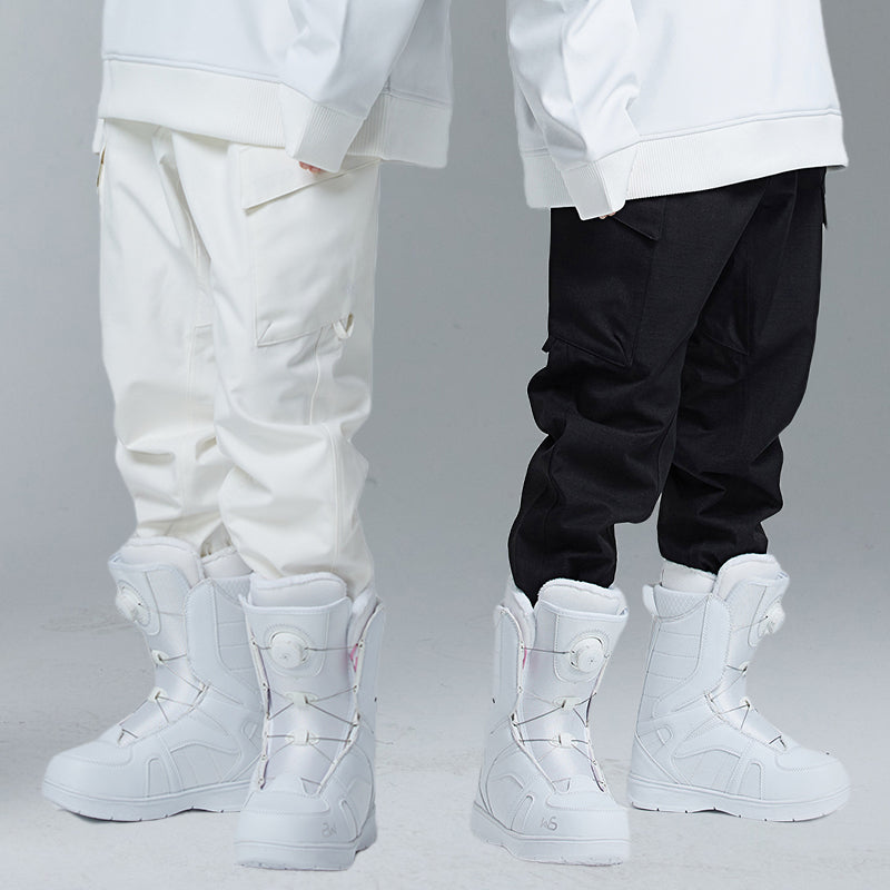 RAWRWAR Damen High Waist Harem Waterproof Mountain Jogger Snow Pants Mountain Pants