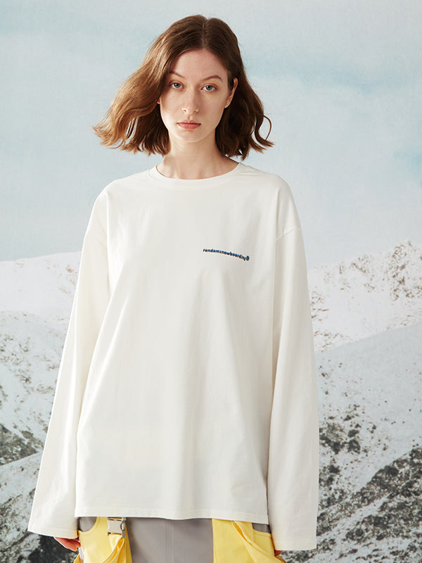 RandomPow Unisex-Hoodie mit Schmetterlings- und Schneemotiv