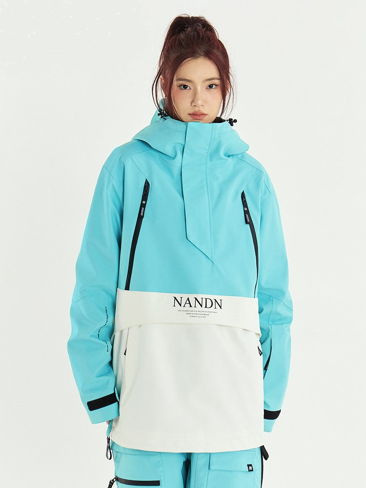 Nandn Happy Holidays Snowboard-Anorakjacke für Herren