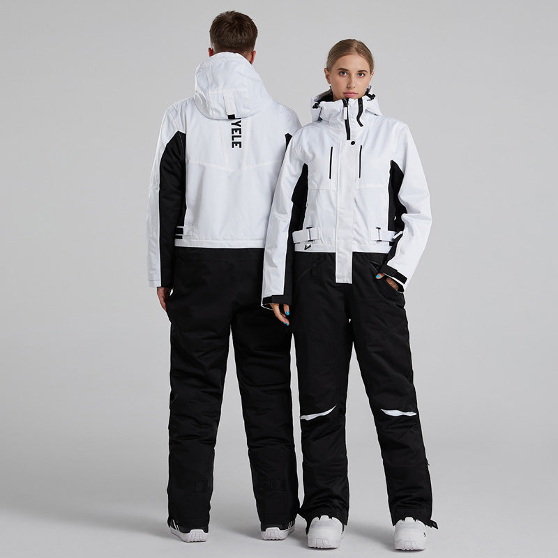 Praktischer und stylischer RIVIYELE Einteiler Winter-Snowboard- und Skianzug für Damen