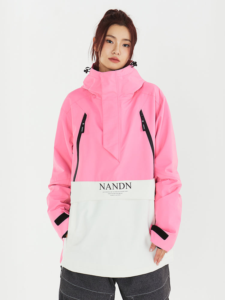Nandn Happy Holidays Snowboard-Anorakjacke für Herren