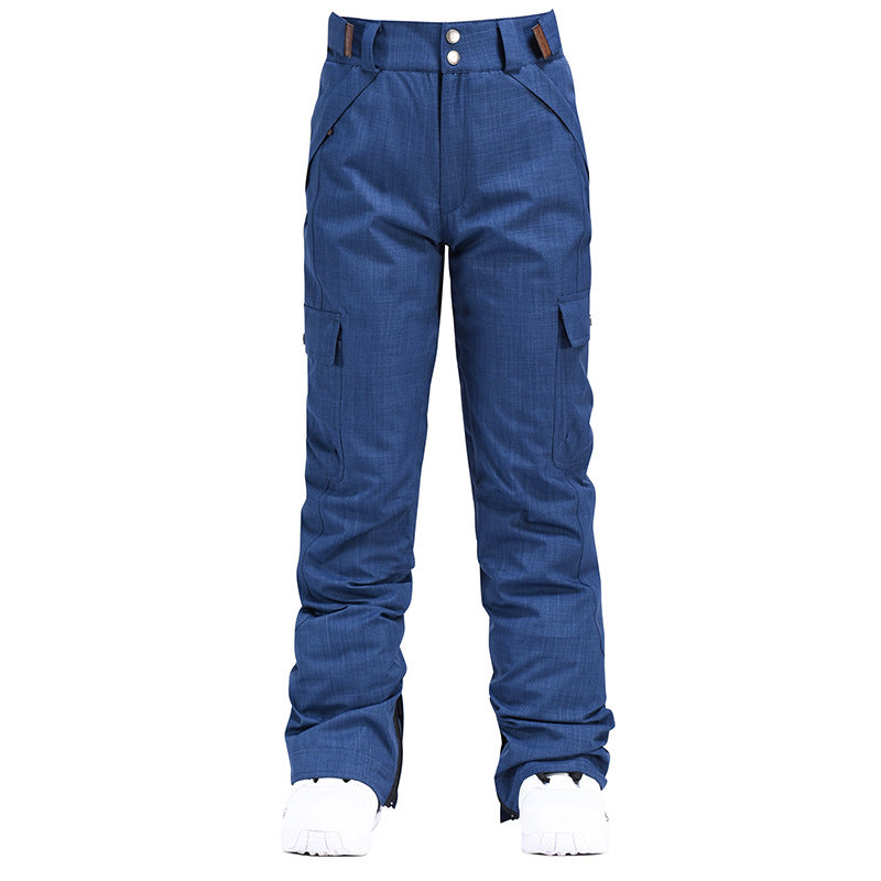 Herren Snow Copper Isolierte Wasserdichte Winter-Snowboard- und Ski-Latzhose