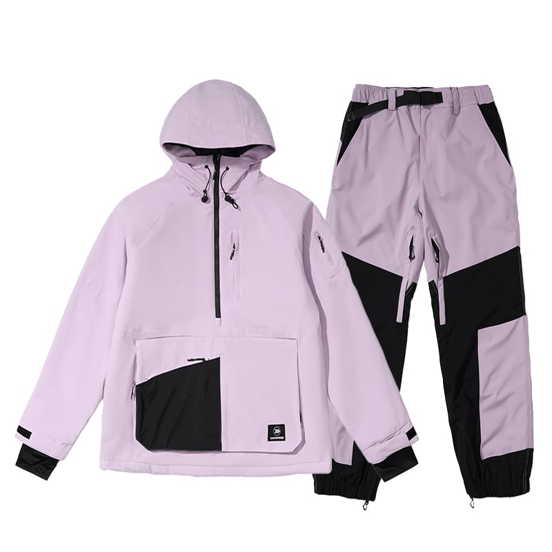 Herren Mountain Pro Anorak wasserdichte Schneeanzug-Sets