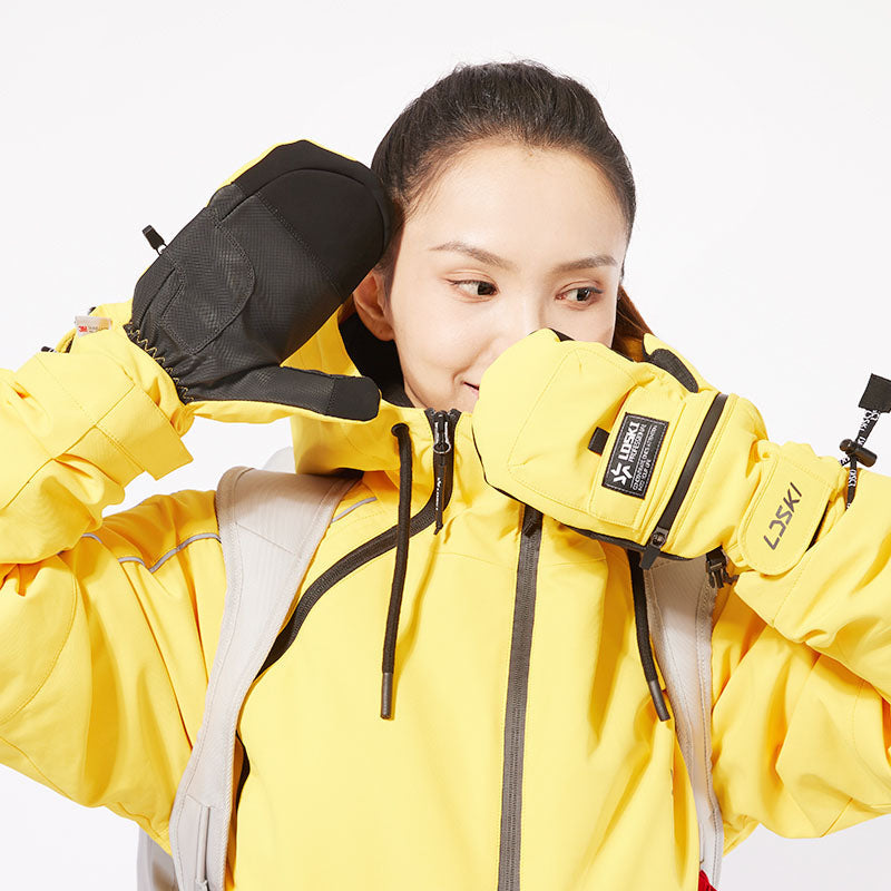 Damen LD Ski Winter Allwetter Snowboard Ski Handschuhe