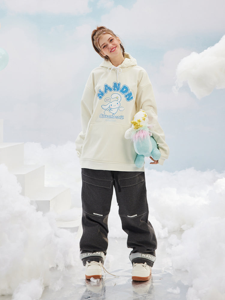 Nandn Just Cool Snowboard-Jeans für Damen, Schneehose