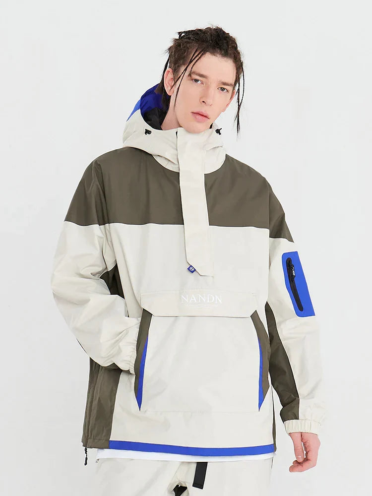 Herren Nandn Mountain Love Top Fashion Anorakjacke