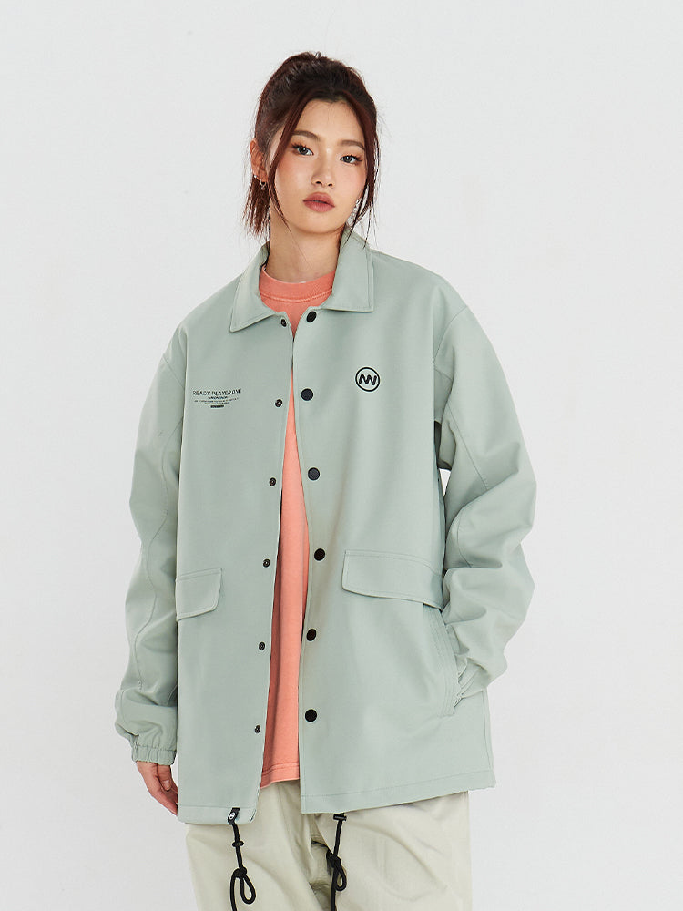 Damen-Coachjacke im Basic-Stil von Nandn