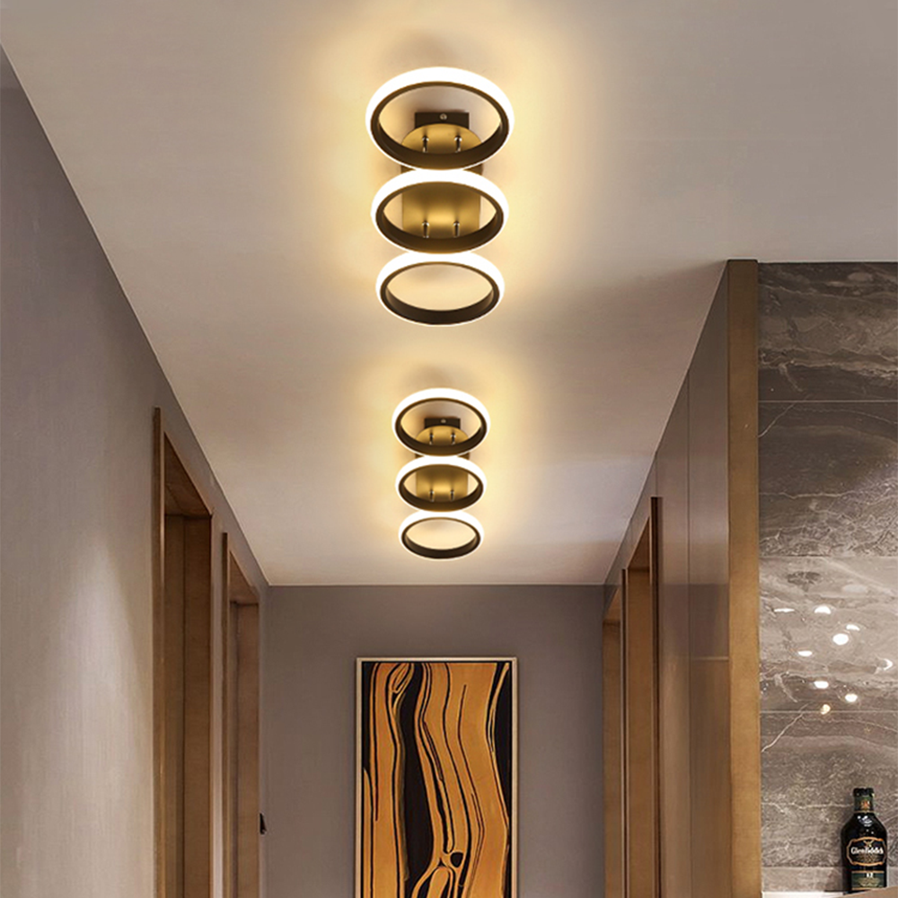 Luvano LED Deckenleuchte modern schlicht flach
