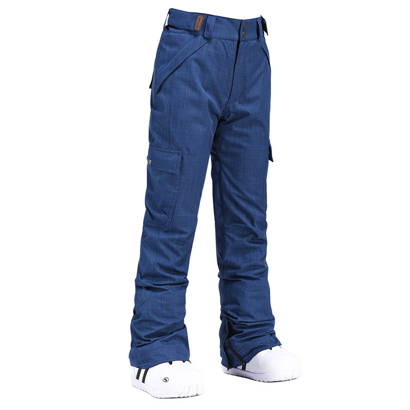 Elegante, isolierte und wasserdichte Damen-Winter-Snowboard- und Ski-Latzhose