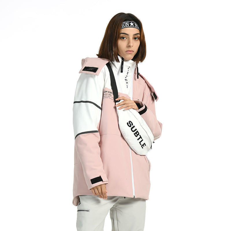 Damen Unisex Winter Elevation Beheizbare Schneejacke