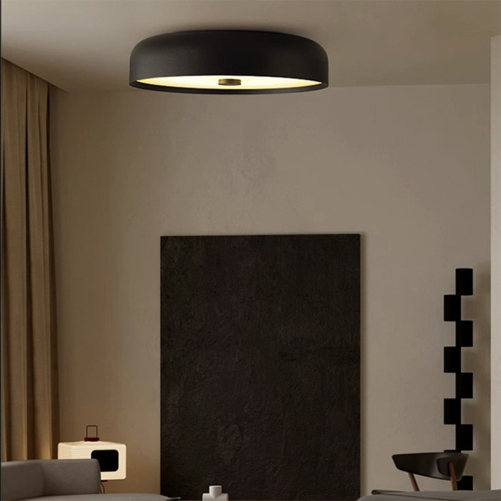 Luvano Deckenleuchte Retro Nordic LED flach