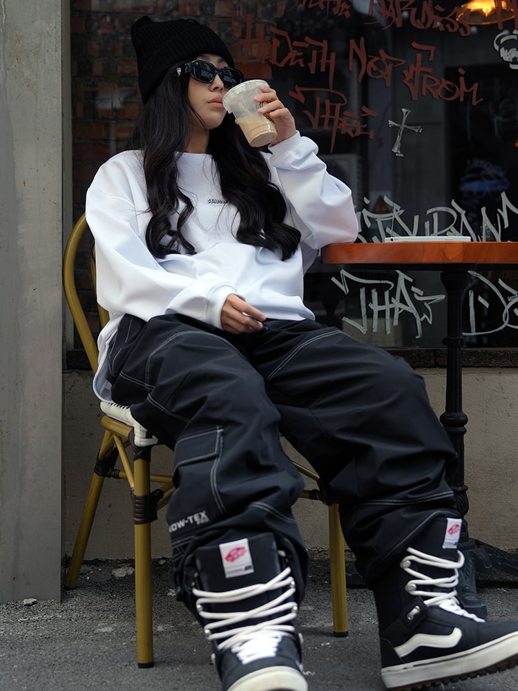 John Snow Damen-Schneeanzüge im urbanen Street-Style, zweiteilig