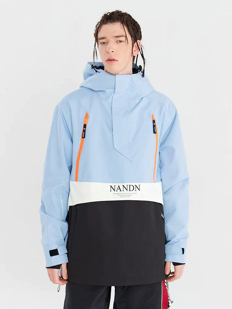 Damen-Snowboard-Anorakjacke Nandn Happy Holidays