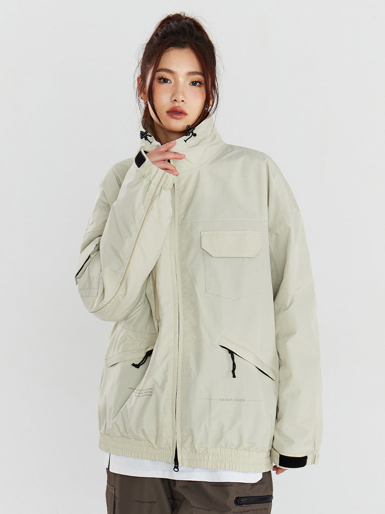 Nandn DWR Atmungsaktive Snowboardjacke für Herren