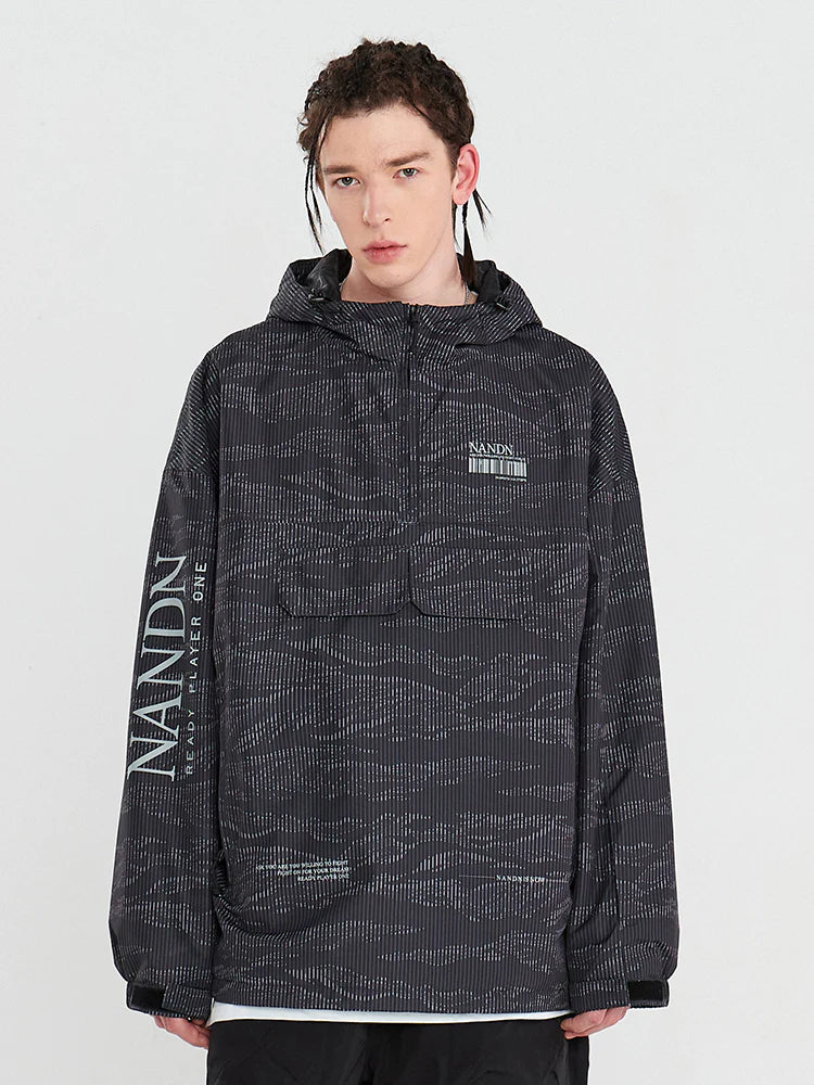 Damen-Snowboard-Anorakjacke von Nandn Ready Player