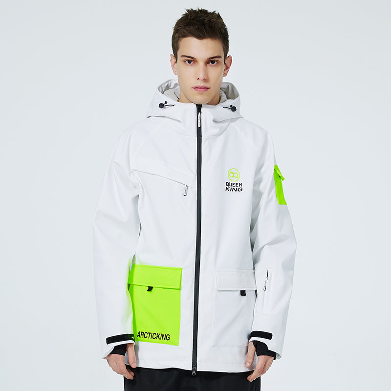 Arctic King & Queen Herren-Skijacke für Bergabenteuer