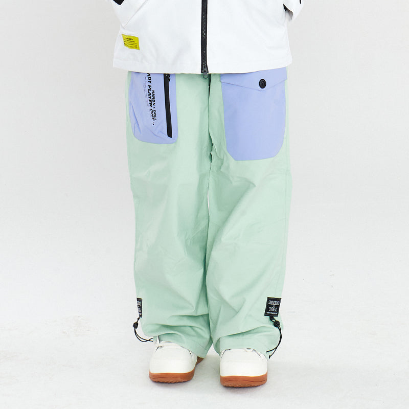 Nandn Mountain Premium Snowboard-Cargohose für Damen