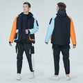 Arctic Queen Herren-Schneeanzüge mit Farbblock-Design und Divided Sky