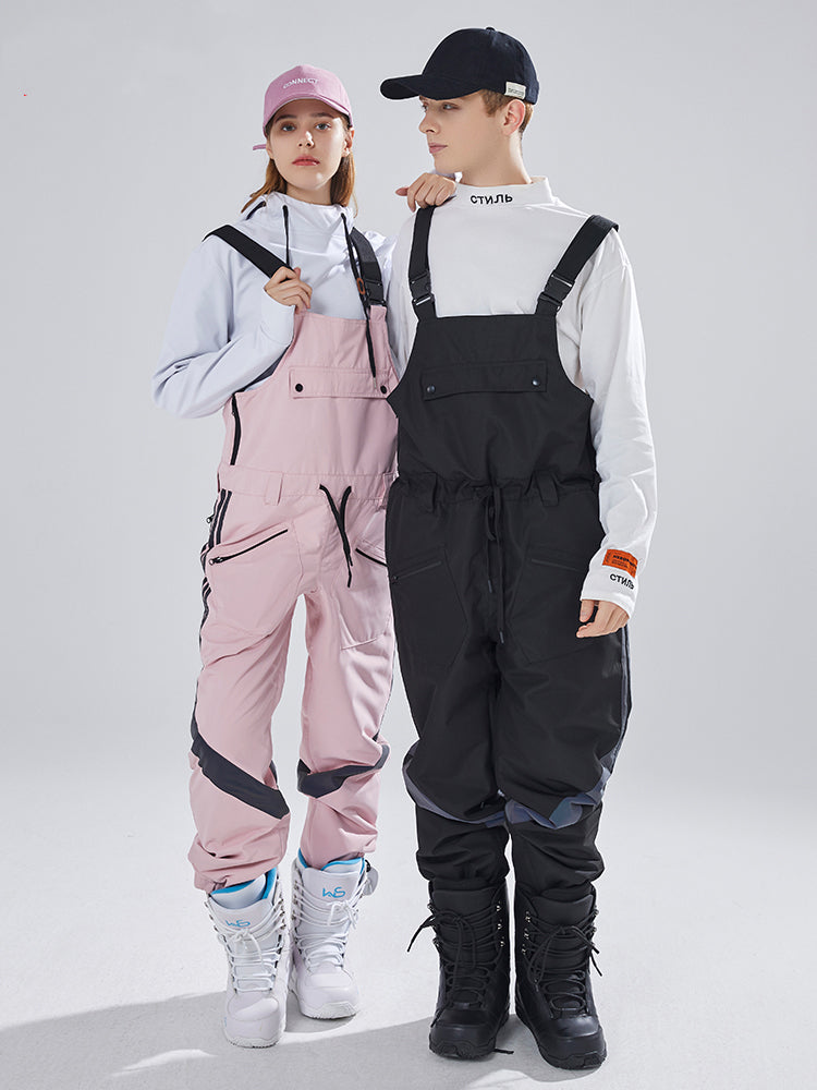 RIVIYELE Damen-Winter-Schneehose, winddicht, reflektierend, Skihose
