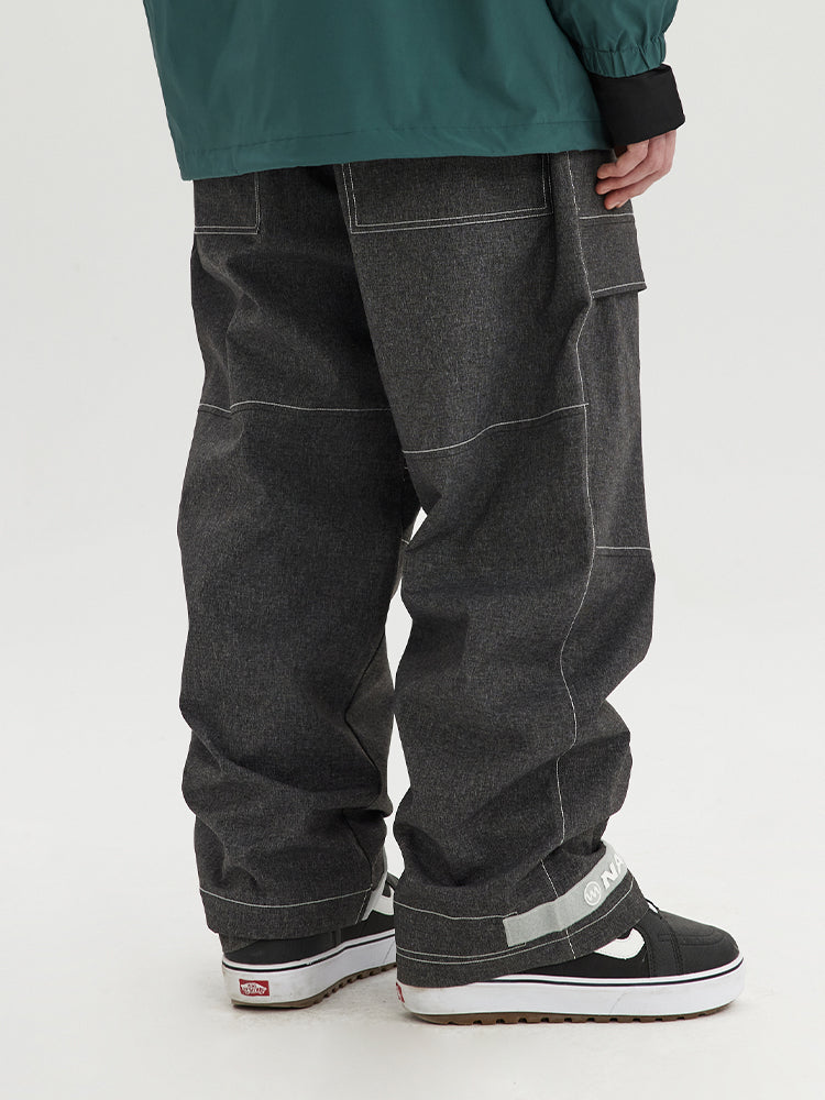 Nandn Just Cool Snowboard-Jeans für Herren, Schneehose