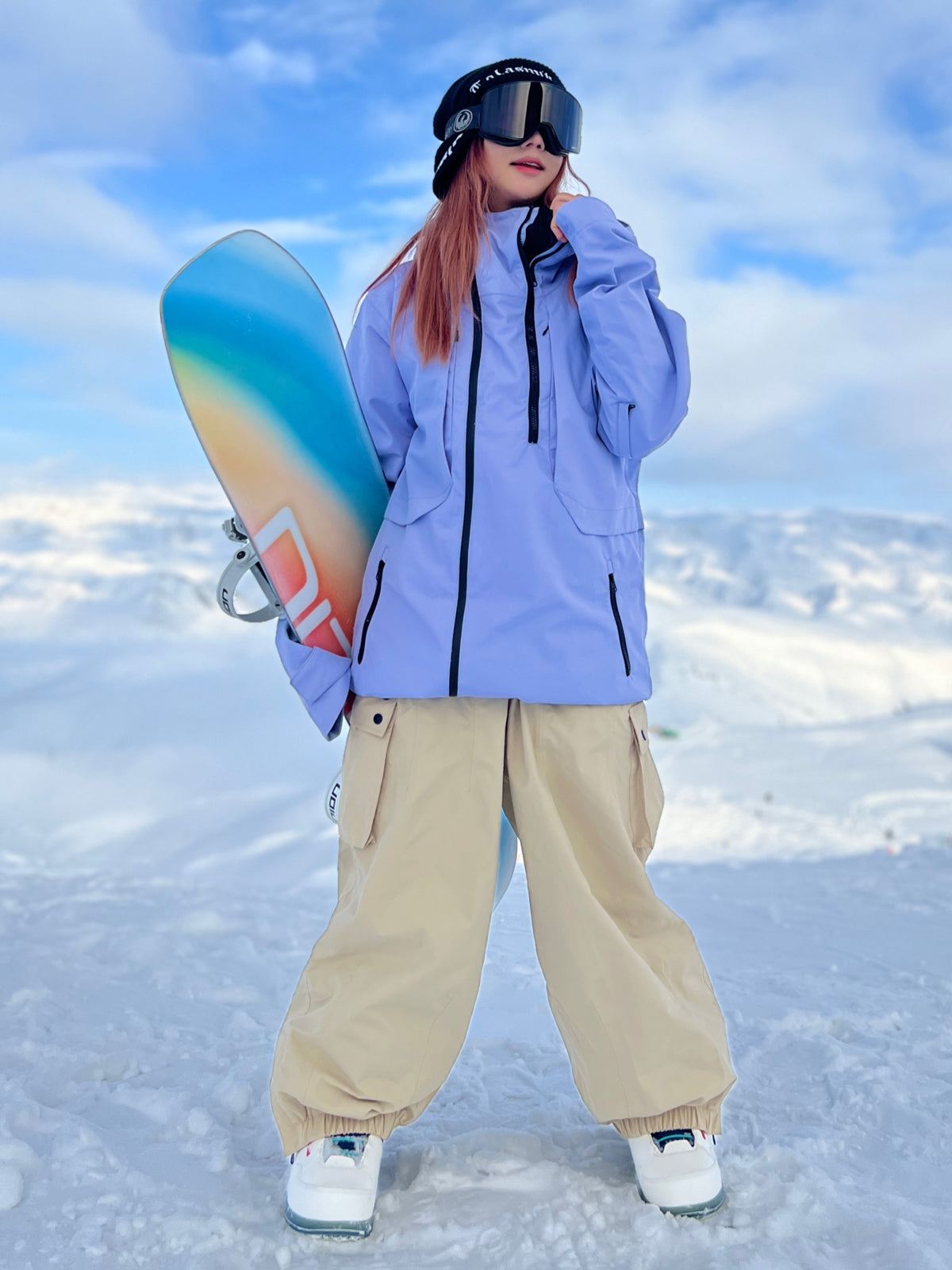 Searipe Sky Gradient Coach Snow Mountain Snowboardjacke für Damen