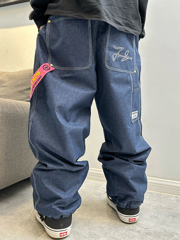 John Snow West Coast Hip Damen-Snowboardhose aus Denim