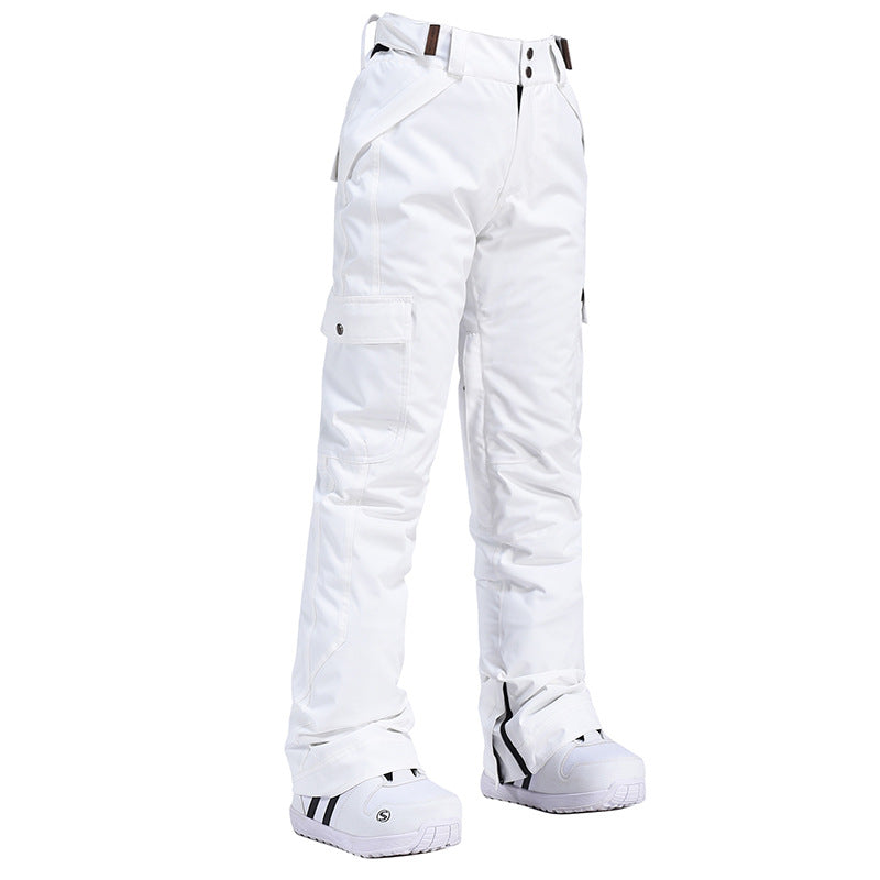 Elegante, isolierte und wasserdichte Damen-Winter-Snowboard- und Ski-Latzhose