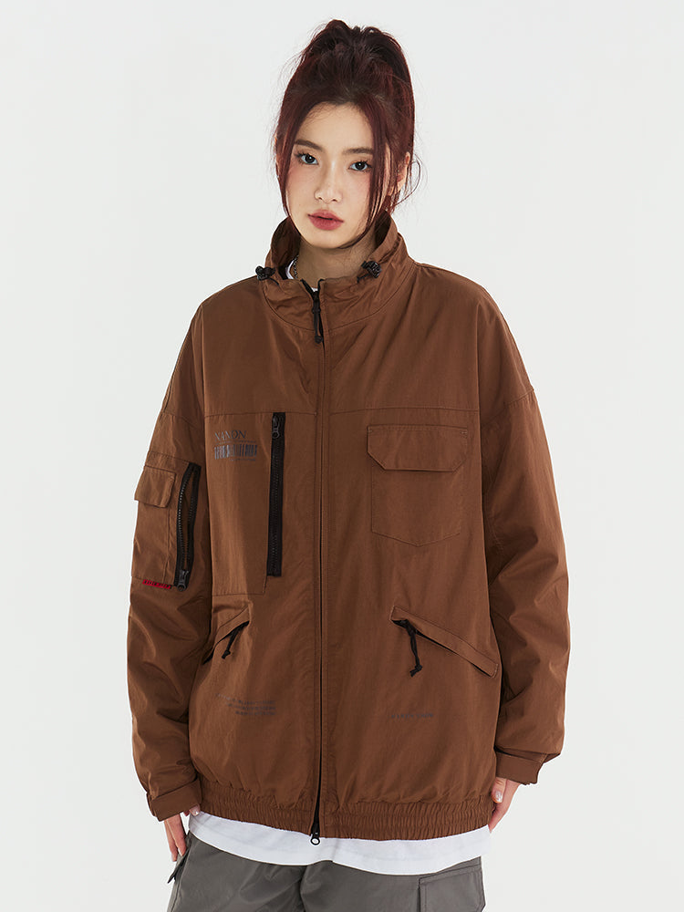 Nandn DWR Atmungsaktive Snowboardjacke für Herren