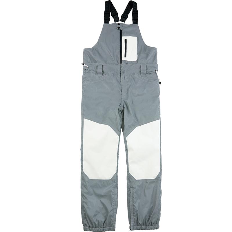 Herren Vector Winter Invitation Reflektierende Schneehose Latzhose