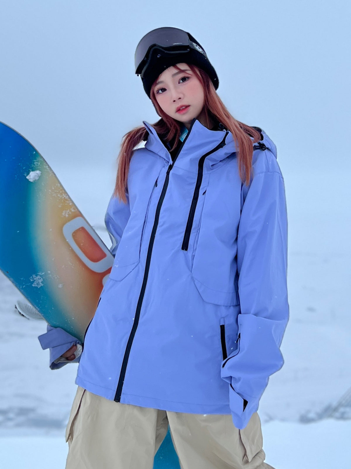 Searipe Sky Gradient Coach Snow Mountain Snowboardjacke für Damen