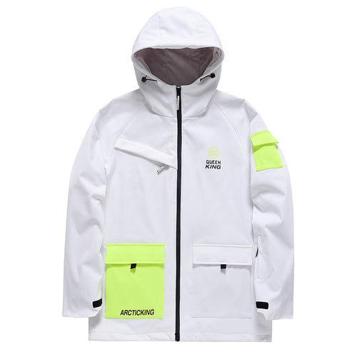 Arctic King & Queen Herren-Skijacke für Bergabenteuer