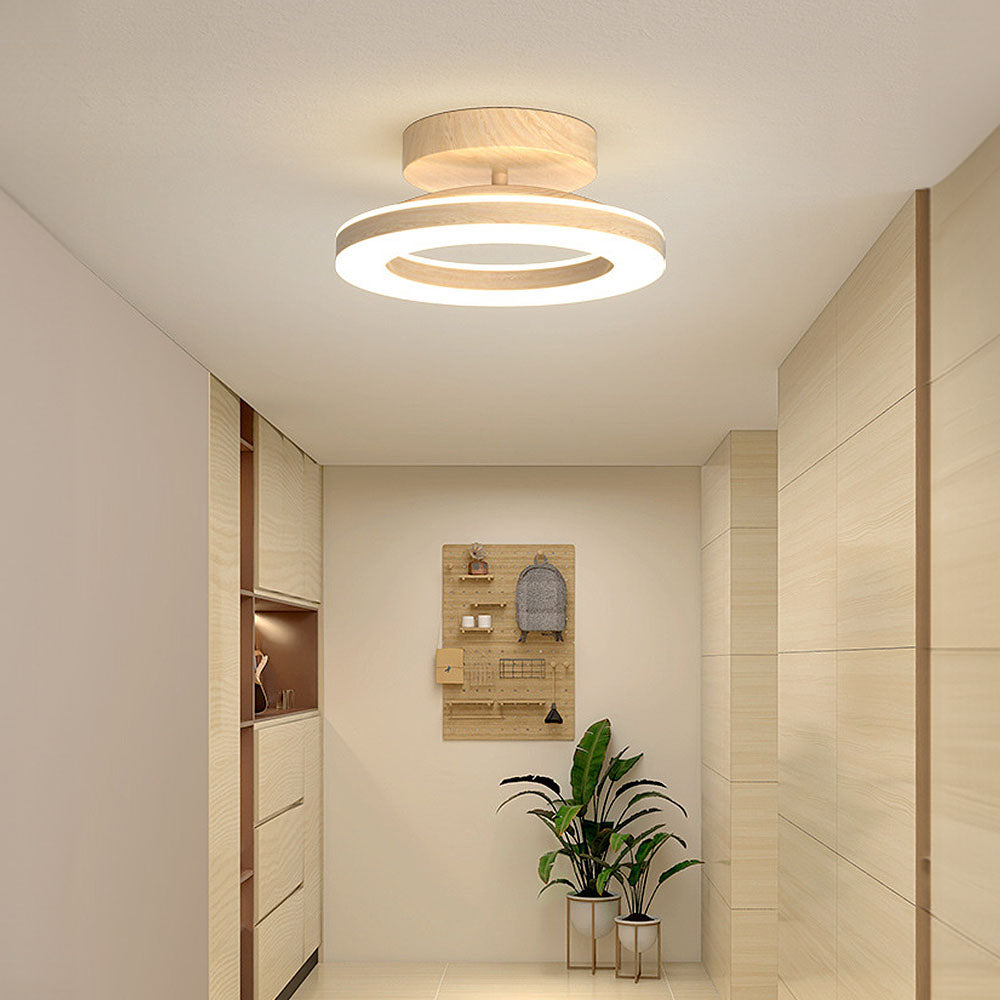 Luvano LED Deckenleuchte Acryl rund Flur Eingang