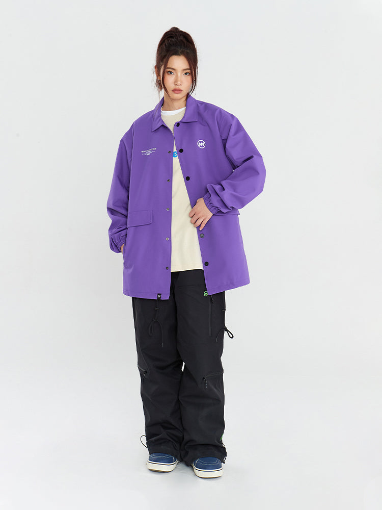 Herren-Coachjacke im Basic-Stil von Nandn