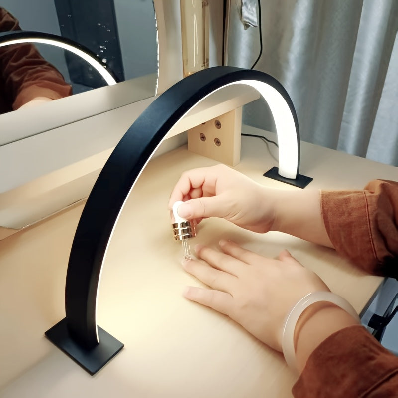 Luvano Tischleuchte Mond LED USB verstellbar