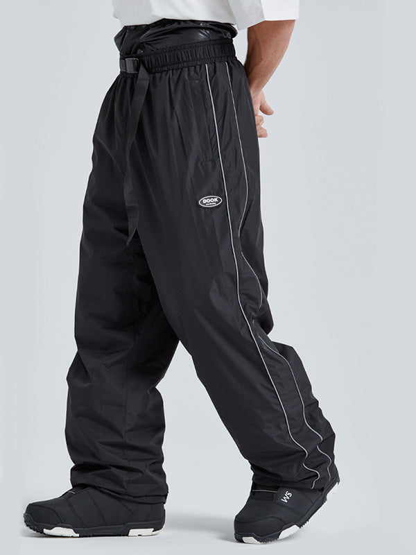 Dook Snow Stripe Herren-Snowboardhose mit elastischem Bund