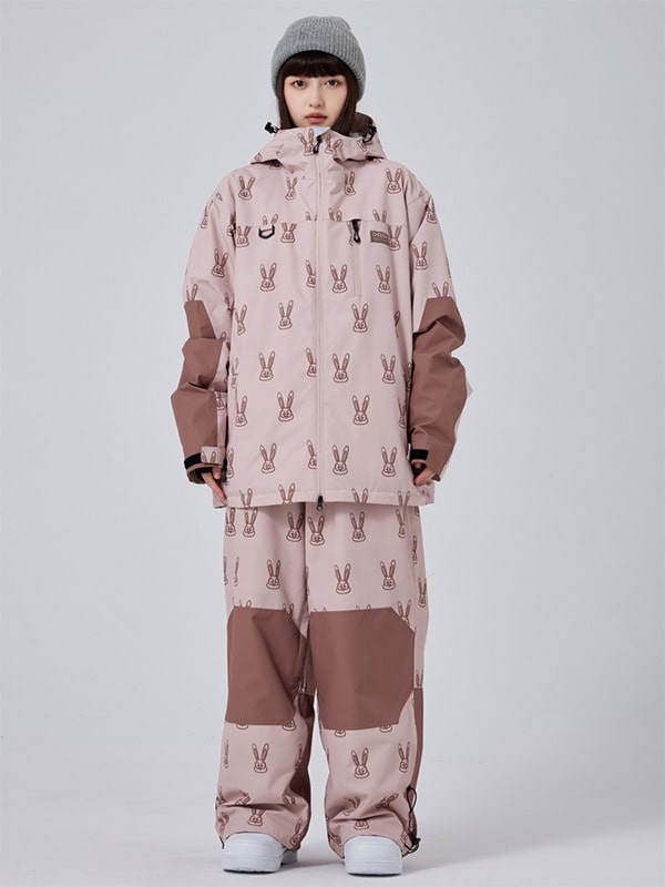 Damen-Schneeanzug „Adorable Snow Rabbit Freeride Baggy“