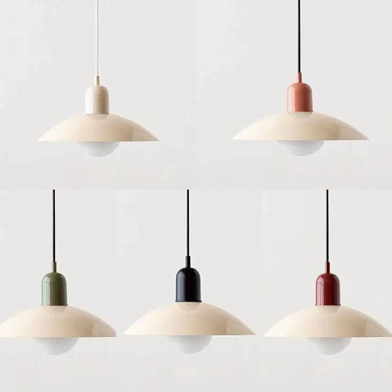 Luvano Pendelleuchte Macaron Bauhaus bunt