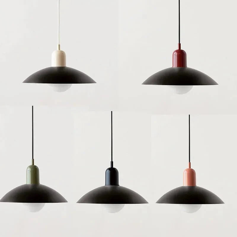 Luvano Pendelleuchte Macaron Bauhaus bunt