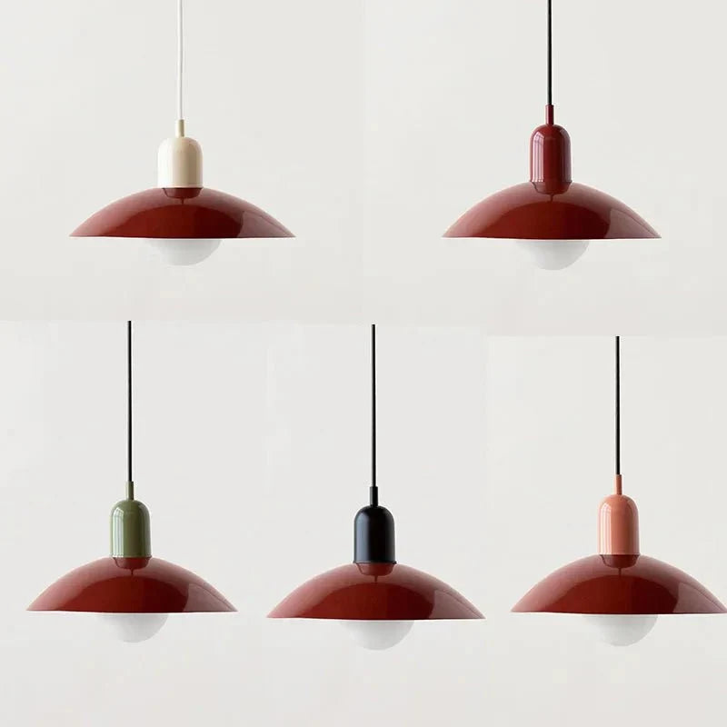 Luvano Pendelleuchte Macaron Bauhaus bunt