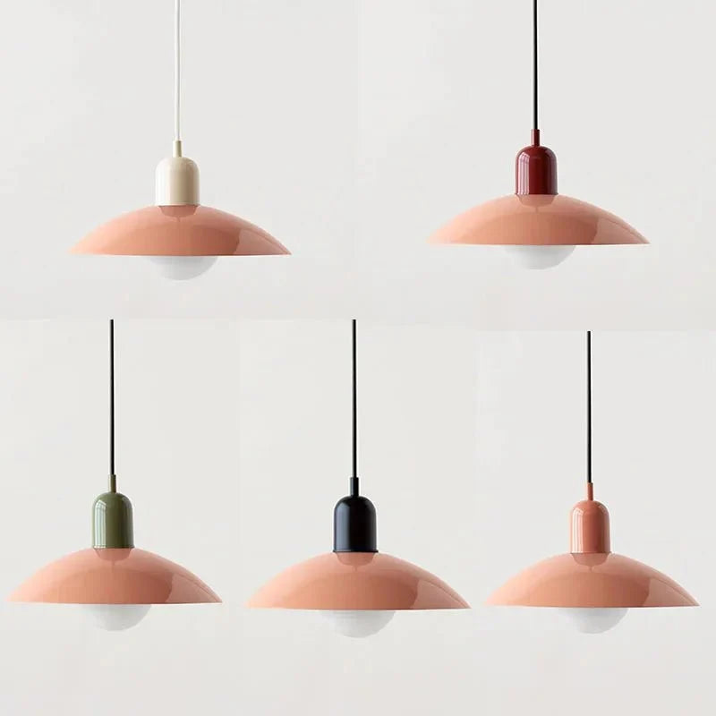 Luvano Pendelleuchte Macaron Bauhaus bunt