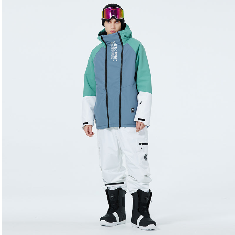 Damen-Winter-Schneeanzüge mit Reißverschluss