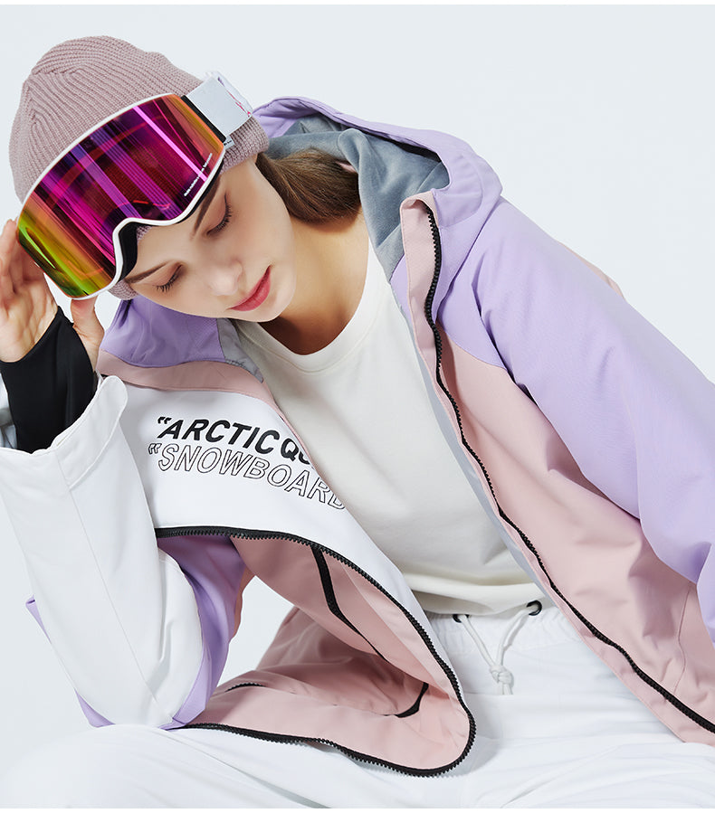Arctic Queen Winter Impression Zip Schneejacke für Damen