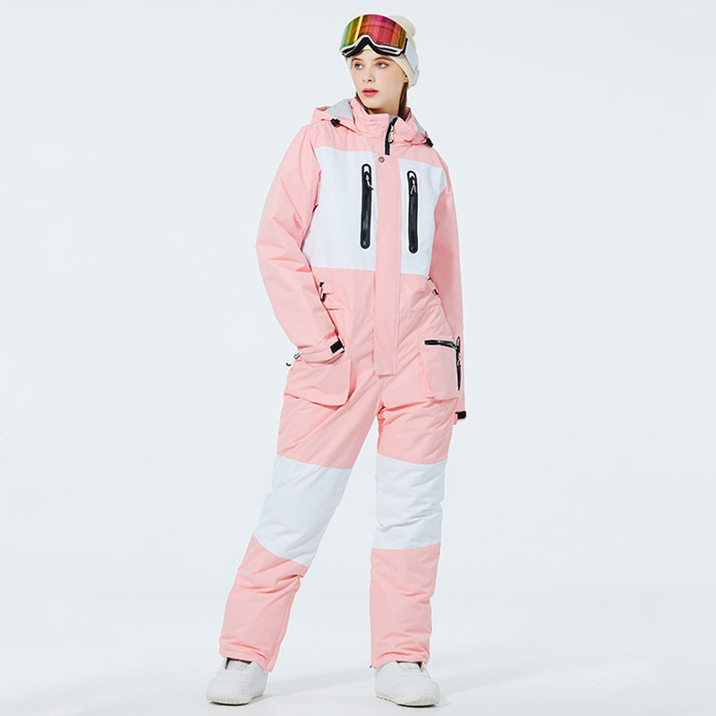 Arctic Queen Slope Star Icon Skianzüge für Herren, Winter-Schneeoveralls