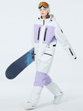 Arctic Queen Slope Star Icon Skianzüge für Damen, Winter-Schneeoveralls