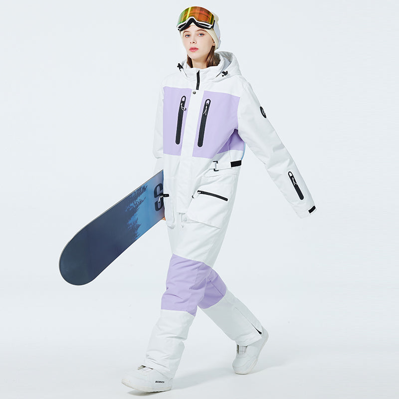 Arctic Queen Slope Star Icon Skianzüge für Herren, Winter-Schneeoveralls